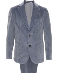 Eleventy - Single-Breasted Corduroy Suit - Lyst