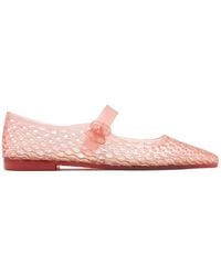 Sam Edelman - Michaela Jelly Mary Jane Ballet Flats - Lyst