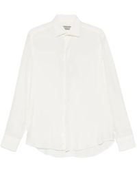 Canali - Spread-Collar Shirt - Lyst