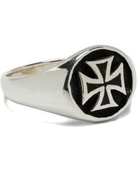 Elle Macpherson - Sterlingsilber-Ring Mit Kreuzmotiv - Lyst