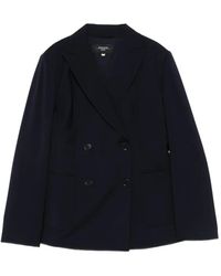 Weekend by Maxmara - Double-Breasted Jacket - Lyst