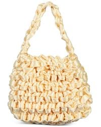 Miista - Sac Porté Épaule Mini Theodore À Fronces - Lyst