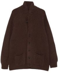 Filson - Cardigan Côtelé Bristol À Col Châle - Lyst