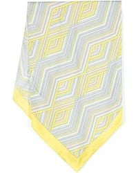 Missoni - Fular con motivo en zigzag - Lyst