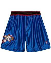 Mitchell & Ness - Nba Philadelphia 76Ers 2001-02 Shorts - Lyst