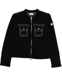 Moncler - Gewatteerd Vest Met Vlakken - Lyst