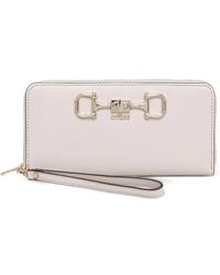Guess - Janie Logo-Plaque Wallet - Lyst