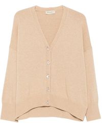 SERGIO MORETTI FIRENZE - V-Neck Button-Down Cardigan - Lyst