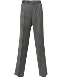 Canali - ストライプ ウールパンツ - Lyst