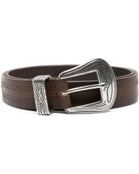 Fortela - Los Angeles Studded Leather Belt - Lyst