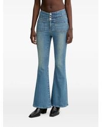 Miss Sixty - Buttoned Pocket Jeans - Lyst