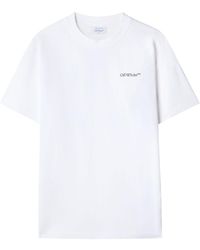 Off-White c/o Virgil Abloh - Camiseta Flower Scan - Lyst