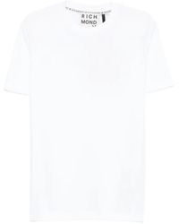 John Richmond - Round-Neck Short-Sleeve T-Shirt - Lyst