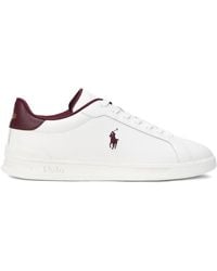 Polo Ralph Lauren - Heritage Court Ii Leather Sneakers - Lyst