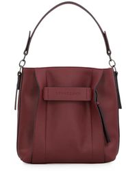 Longchamp - S 3D Leather Tote Bag - Lyst