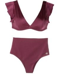 Brigitte Bardot - V-Neck High-Waisted Bikini - Lyst