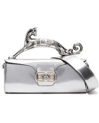 Lanvin - Pencil Cat レザーハンドバッグ - Lyst