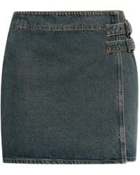 Samsøe & Samsøe - Buckle Mini Skirt - Lyst