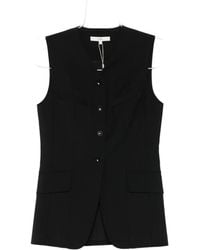 Tibi - Gilet Con Scollo A V - Lyst