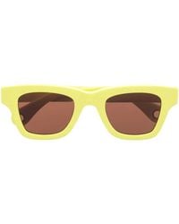 Jacquemus - Square-Frame Tinted Sunglasses - Lyst