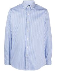 Polo Ralph Lauren - Chemise rayée en coton à manches longues - Lyst