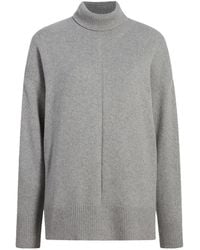 Another Tomorrow - Pull À Col Roulé Plissé - Lyst
