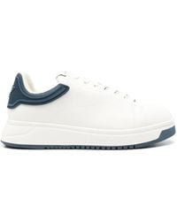 Emporio Armani - Sneakers aus Leder - Lyst