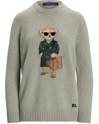 Ralph Lauren - Bear Sweater - Lyst
