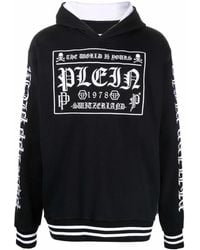 Philipp Plein - Sudadera con capucha y logo - Lyst