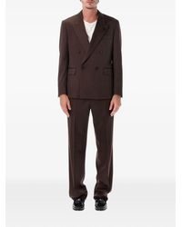 Lardini - Double-Breasted Peak-Lapel Suit - Lyst