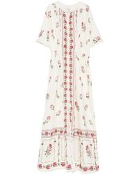 Agua Bendita - Gesto Quebrada Floral Maxi Dress - Lyst