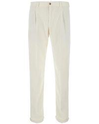 PT Torino - Union Pleated Corduroy Trousers - Lyst