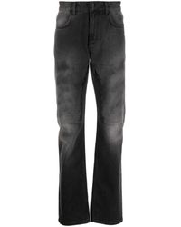 Givenchy - Jeans dritti con effetto schiarito - Lyst