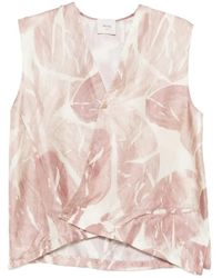 Alysi - Brushed Print Jacket - Lyst