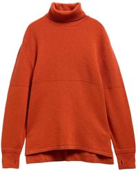 Barbour - Ribbed-Knit Roll-Neck Sweater - Lyst