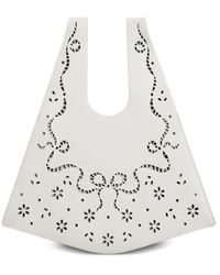 Simone Rocha - Mini Lasercut Lace-Effect Handbag - Lyst