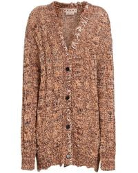 Marni - Cardigan En Maille Torsadée - Lyst