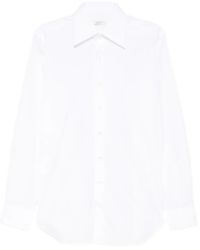 Husbands - Button-Fastening Cotton Shirt - Lyst