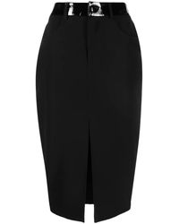 Liu Jo - Front-Slit Pencil Skirt - Lyst