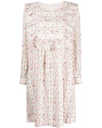 See By Chloé - Robe fleurie à manches longues - Lyst