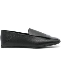 Sergio Rossi - Sr1 Grained Leather Loafers - Lyst