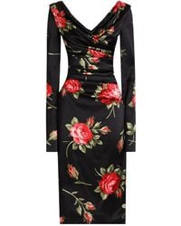 Dolce & Gabbana - Abito Stampa Floreale - Lyst