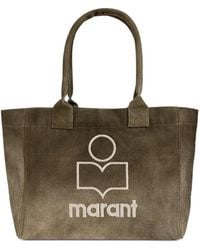 Isabel Marant - Yenky Logo-Embroidered Tote Bag - Lyst