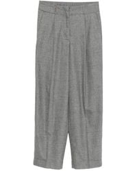 Peserico - Pantalon Droit À Plis - Lyst