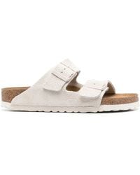 Birkenstock - Arizona Suède Sandalen - Lyst