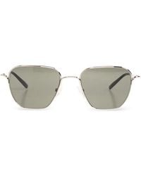 McQueen - Geometric-Frame Sunglasses - Lyst