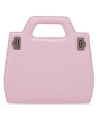 Ferragamo - Wanda Leather Mini Bag - Lyst