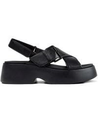 Camper - Tasha Buckle-Straps Sandals - Lyst