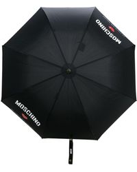 Moschino - Slogan-print Umbrella - Lyst