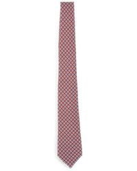 Kiton - Cravate À Sept Plis Et Motif Losanges - Lyst